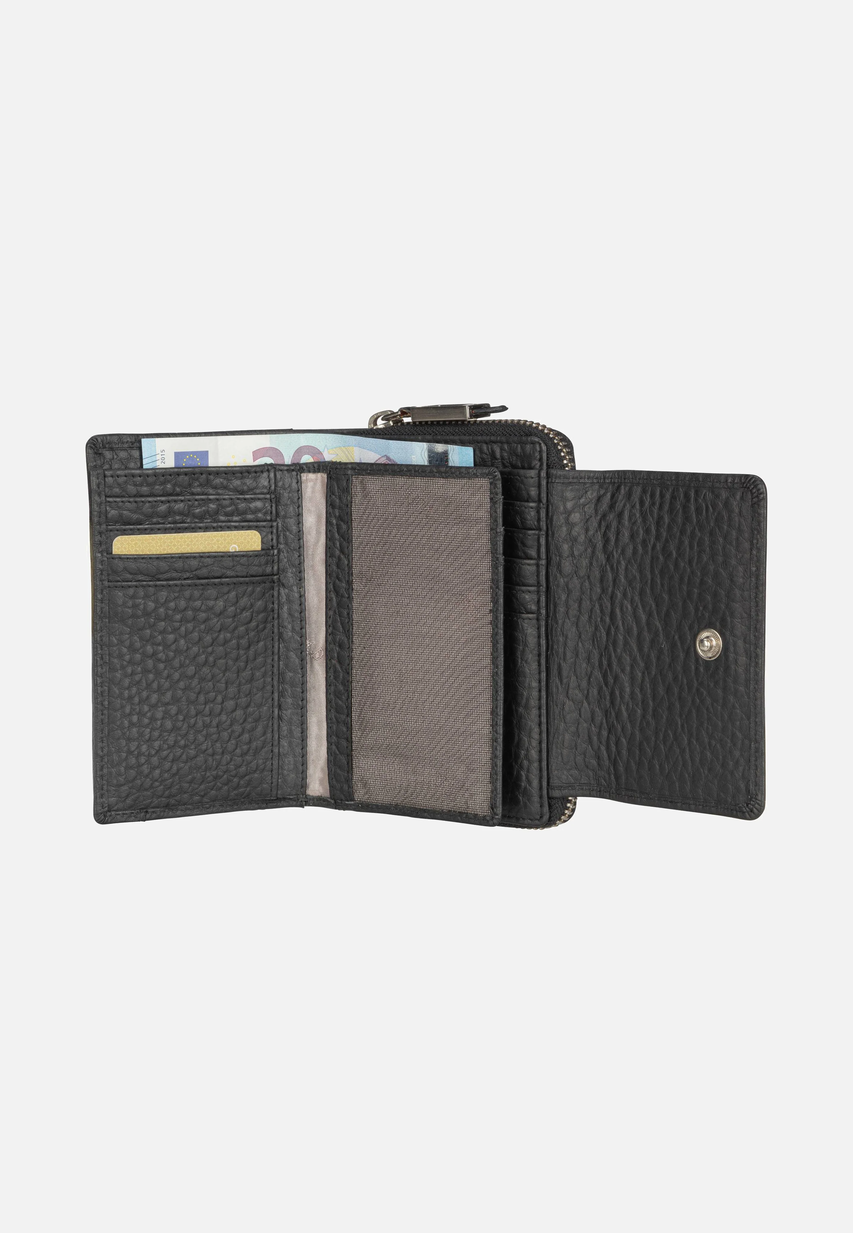 Hirsch 70607 Schwarz - Portemonnaie - Image 4