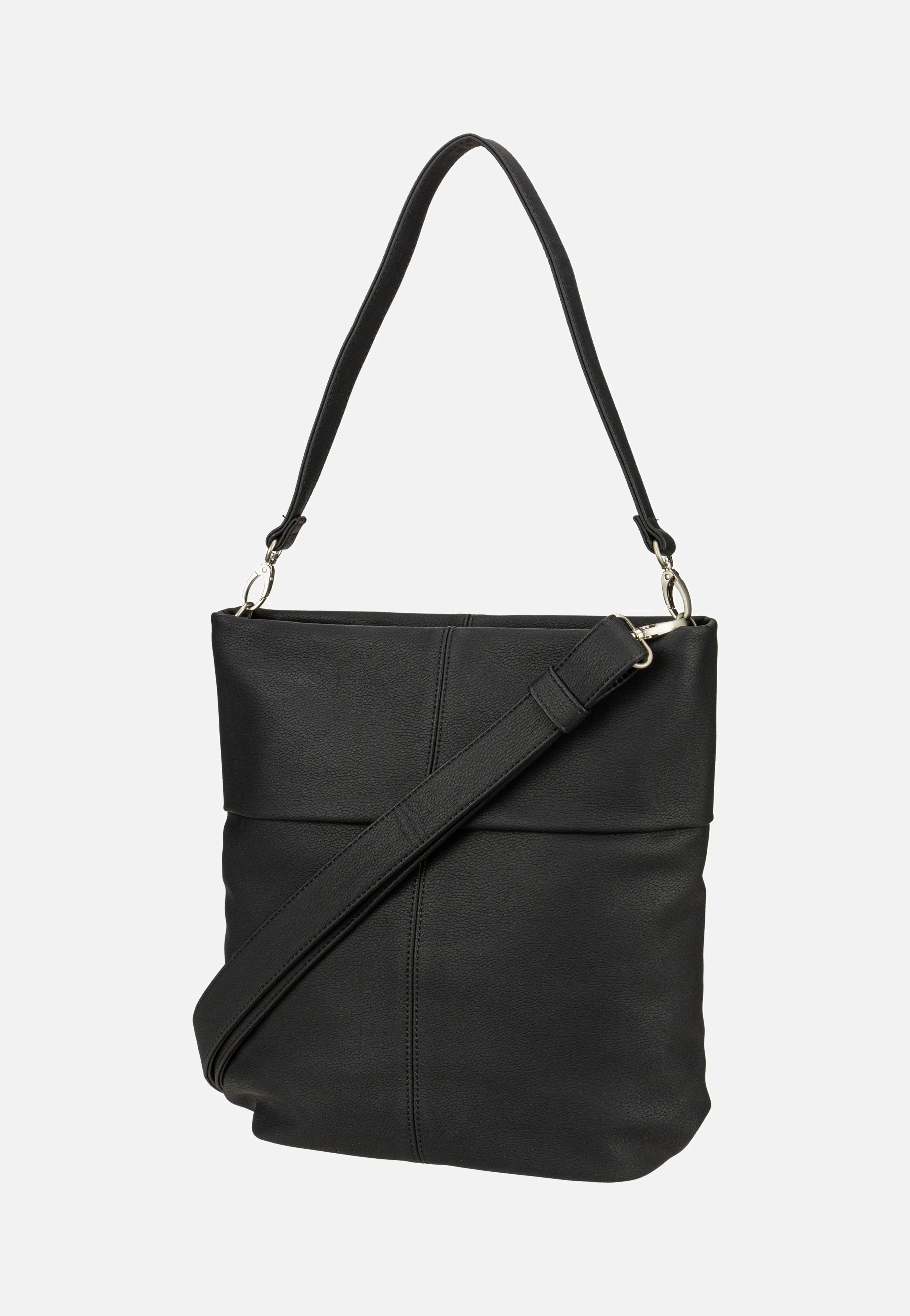 Mademoiselle M12 Nubuk/Black - Hobo Bag - Image 2