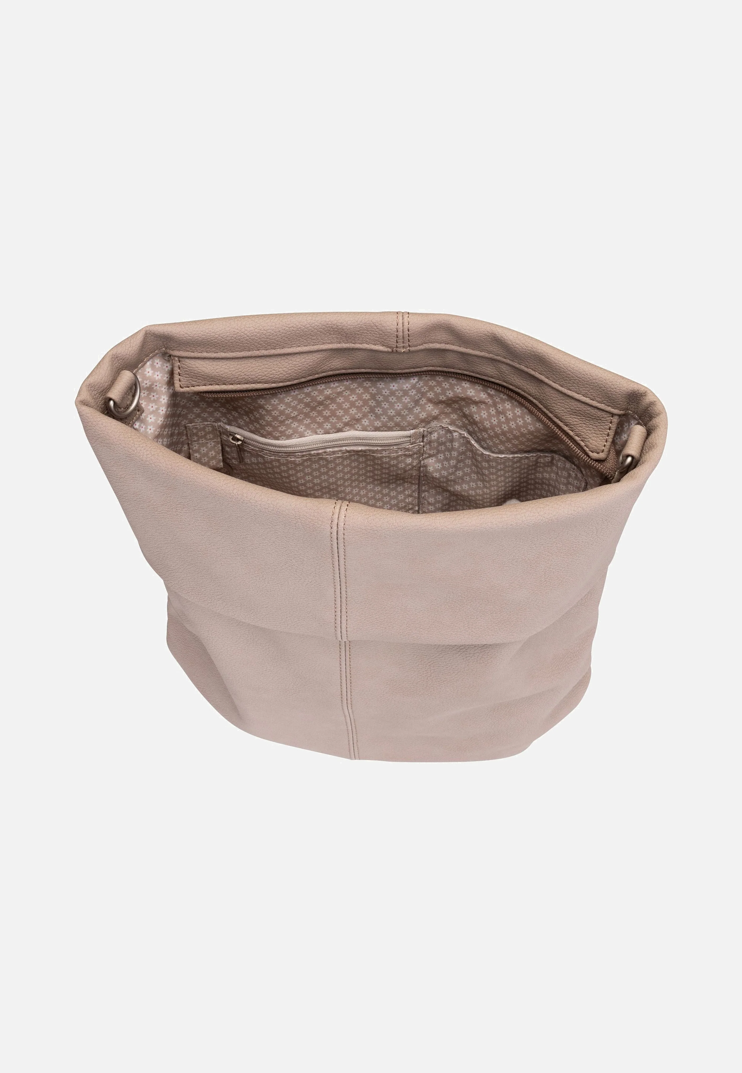 Mademoiselle M12 Nubuk/Cappucino - Hobo Bag - Image 4