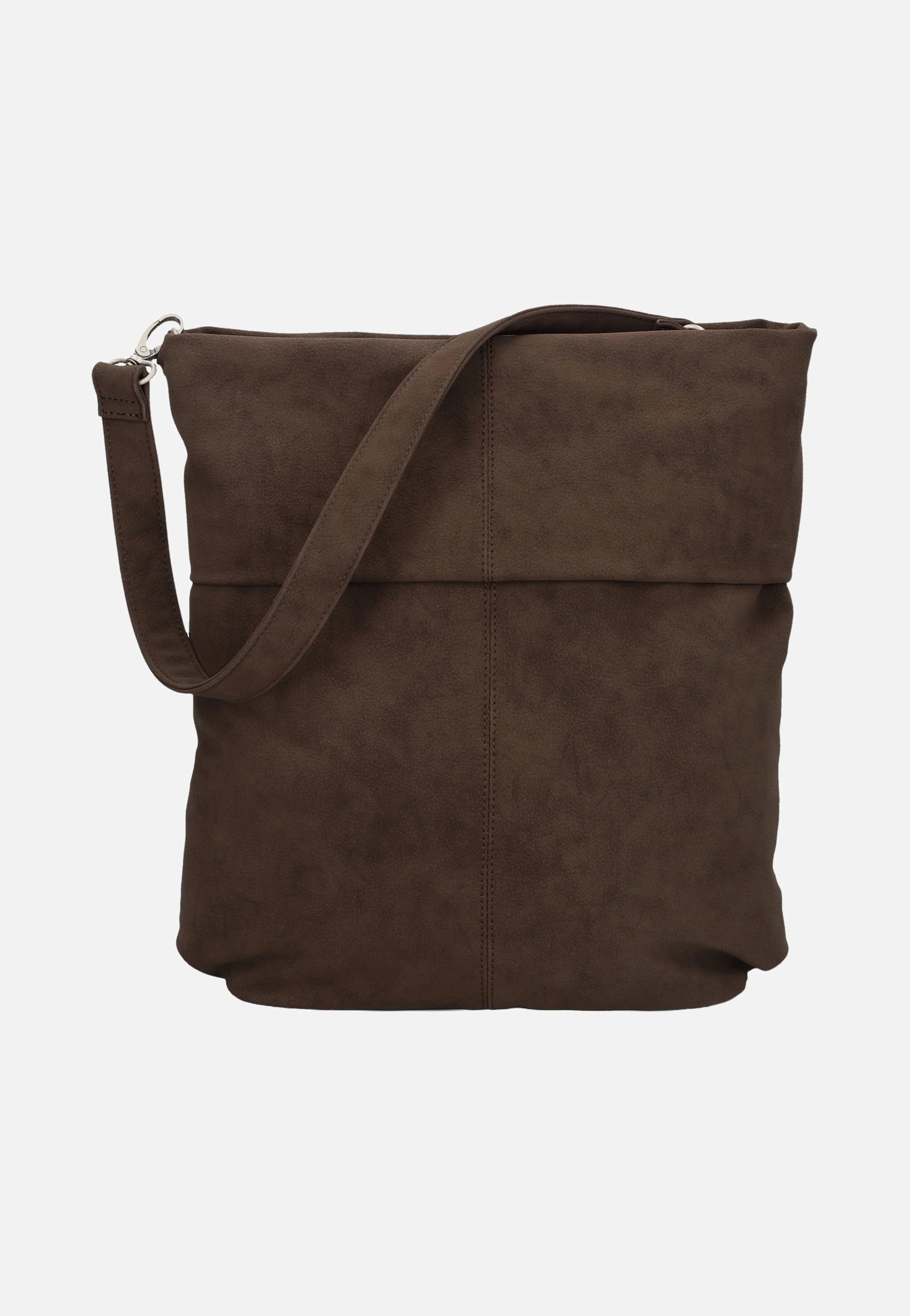Mademoiselle M12 Nubuk/Espresso - Hobo Bag - Image 3