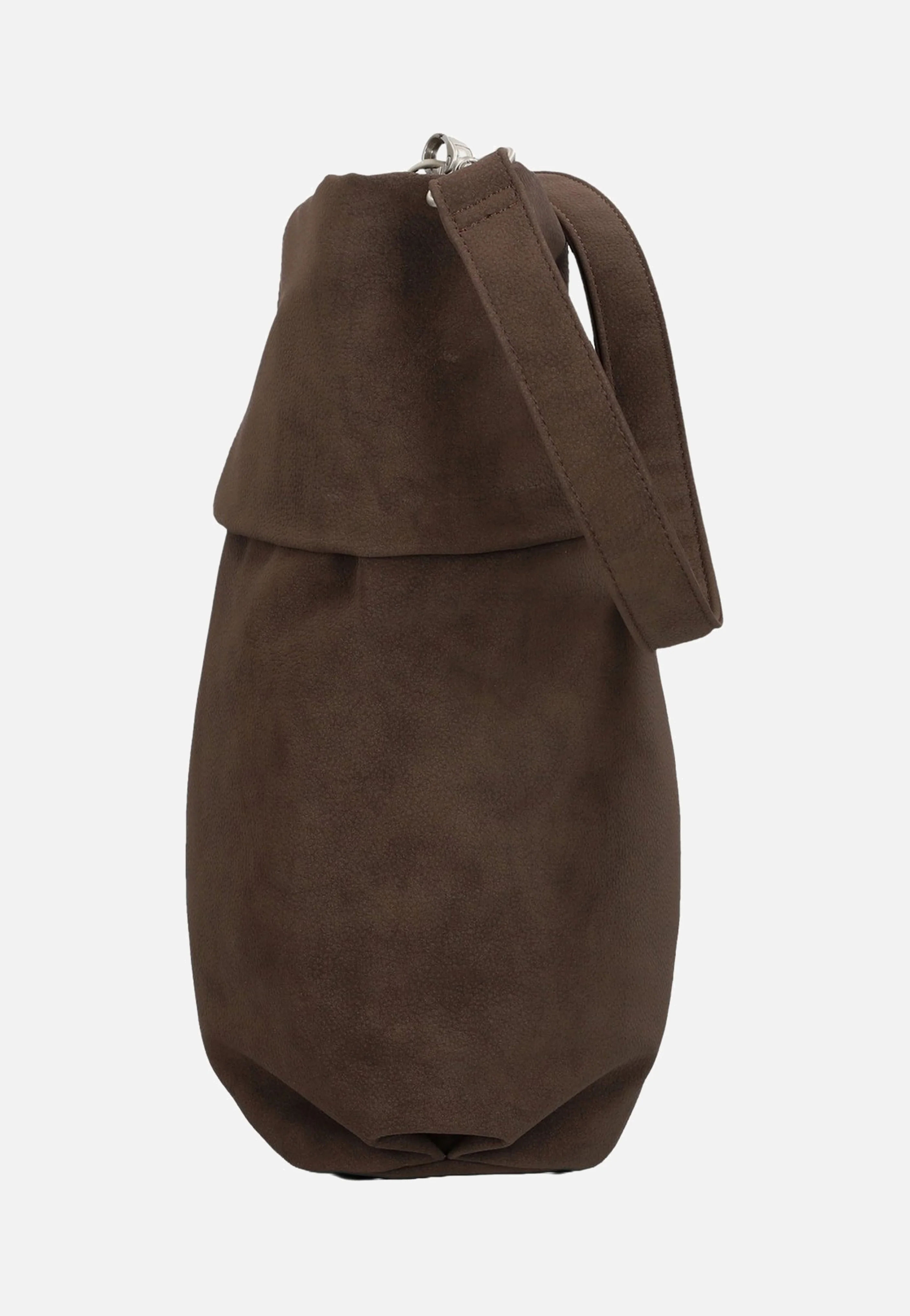 Mademoiselle M12 Nubuk/Espresso - Hobo Bag - Image 4
