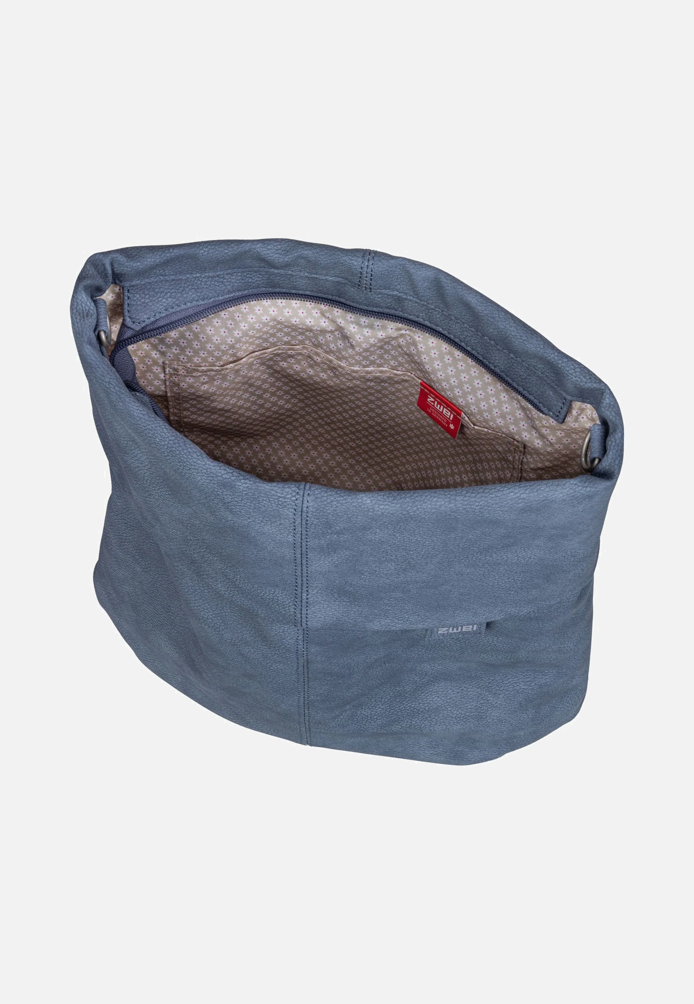 Mademoiselle M12 Nubuk/Sky - Hobo Bag - Image 4