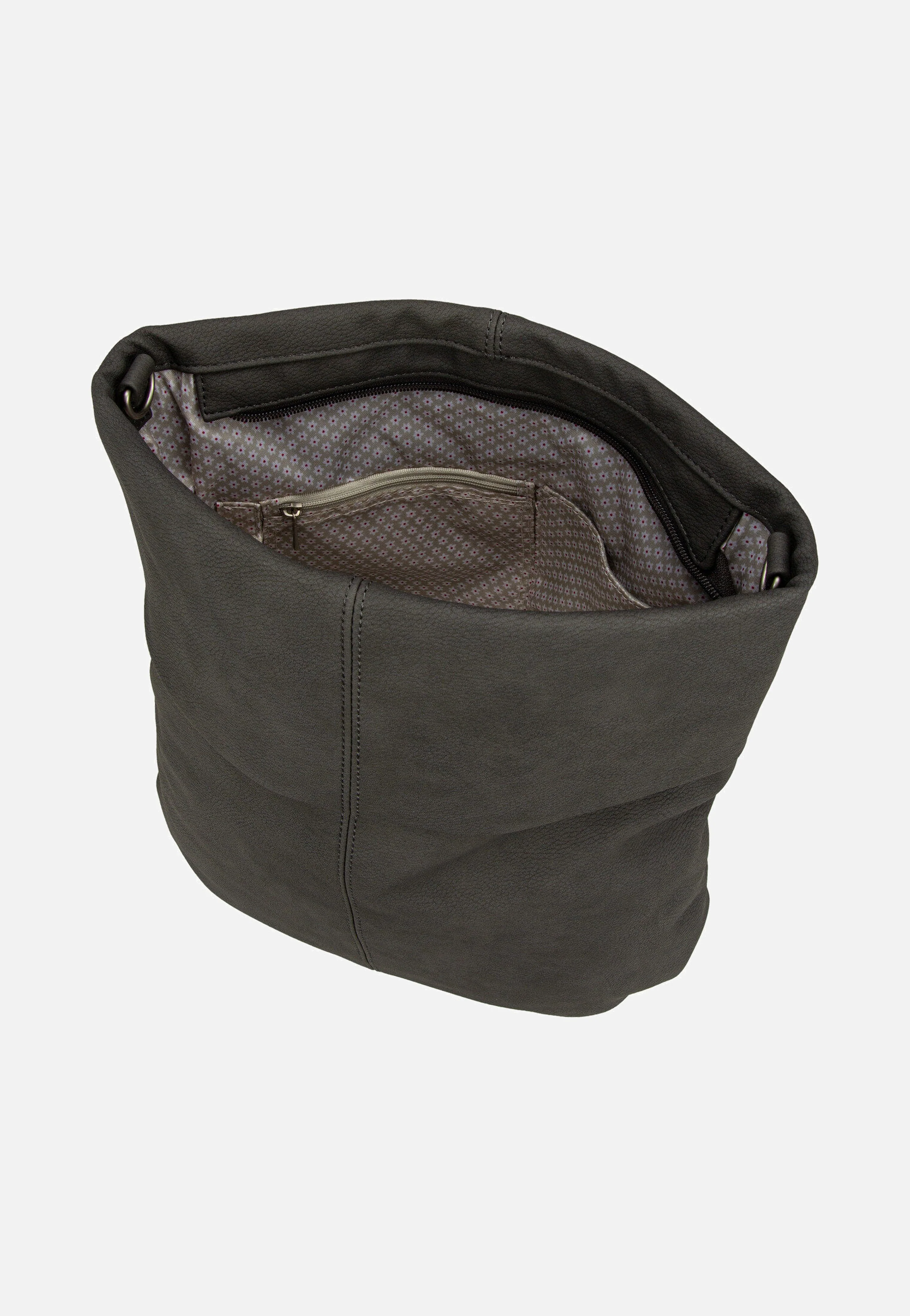 Mademoiselle M12 Nubuk/Stone - Hobo Bag - Image 4