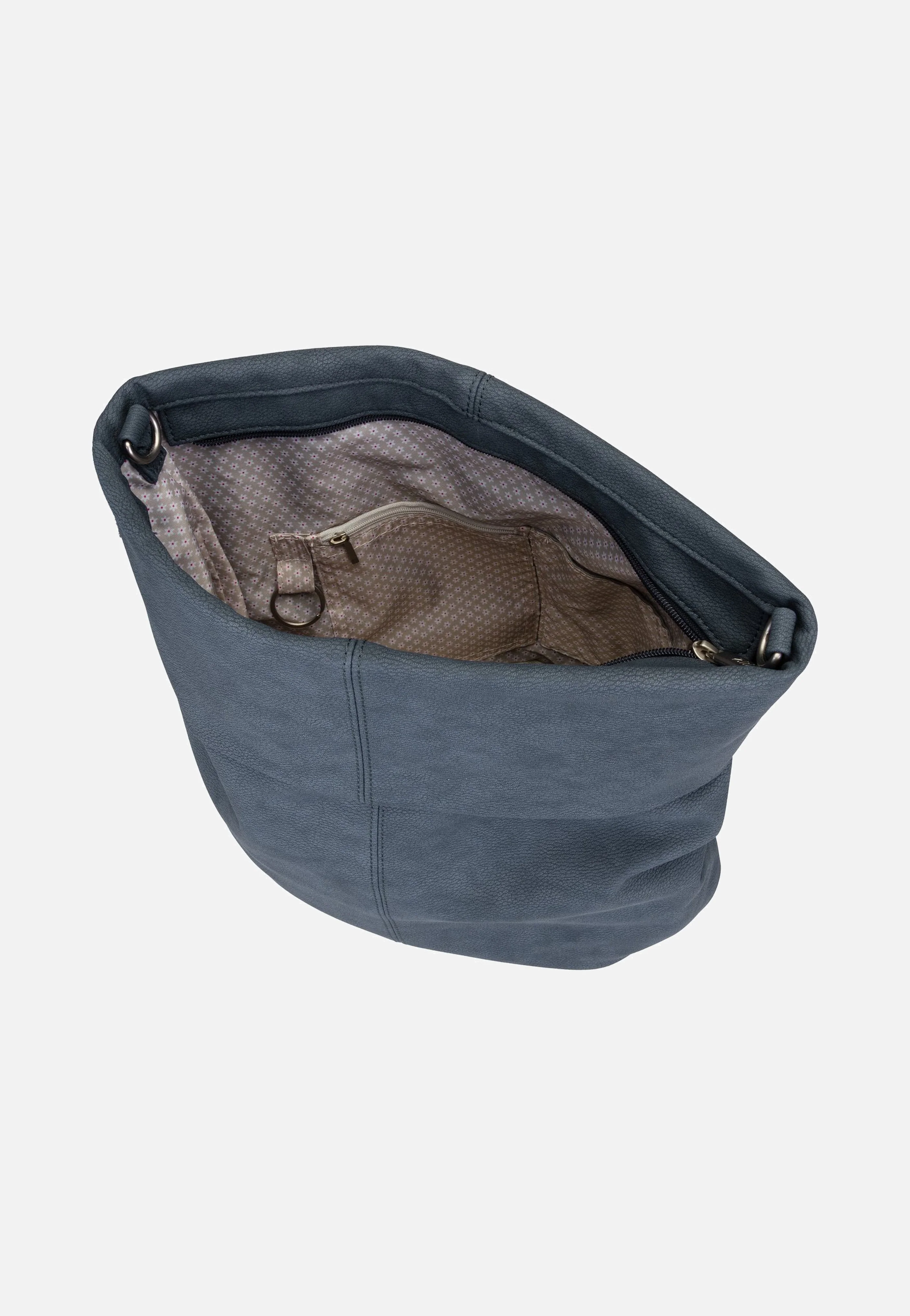 Mademoiselle M140 Nubuk/Blue - Hobo Bag - Image 3
