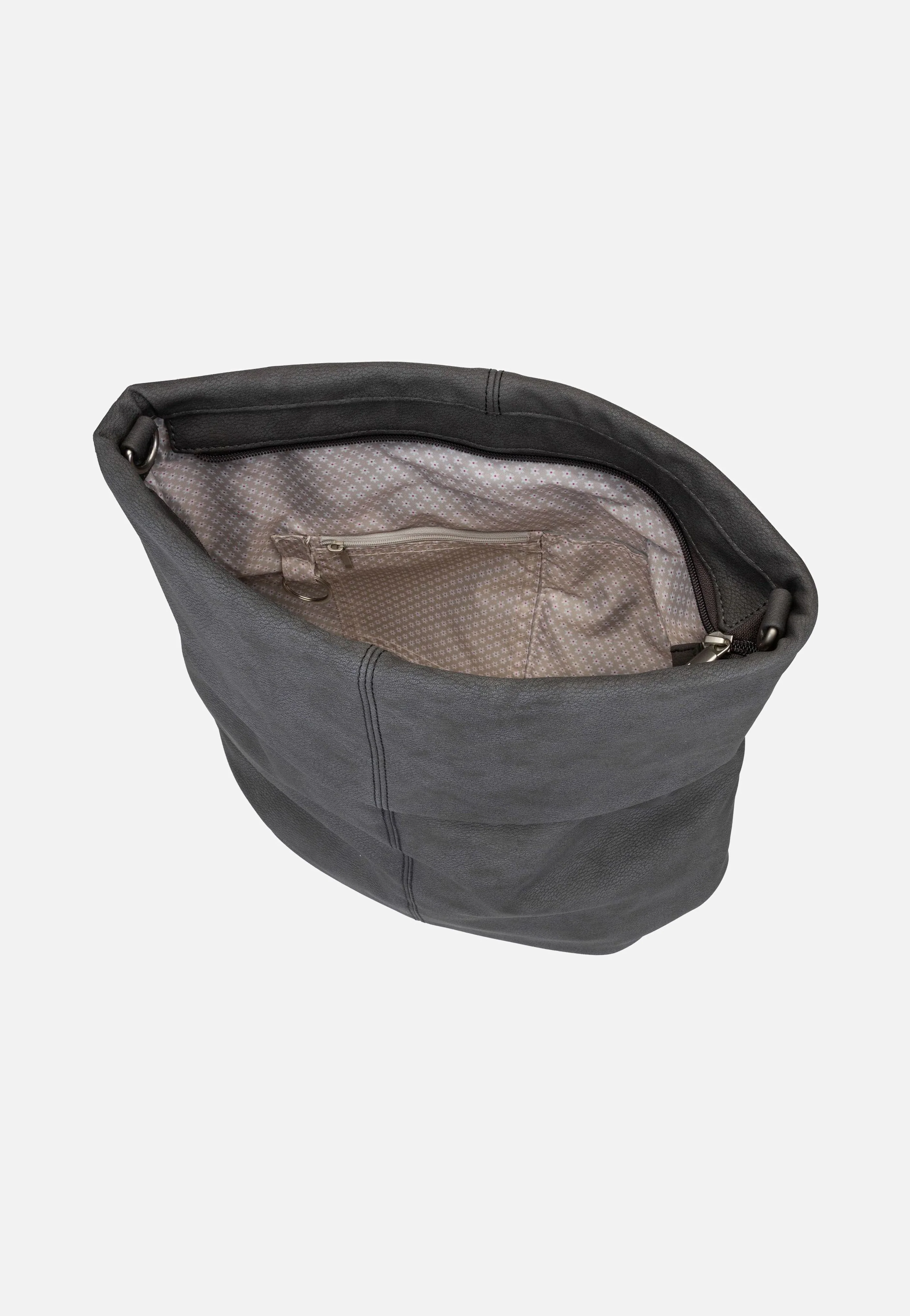 Mademoiselle M140 Nubuk/Stone - Hobo Bag - Image 3