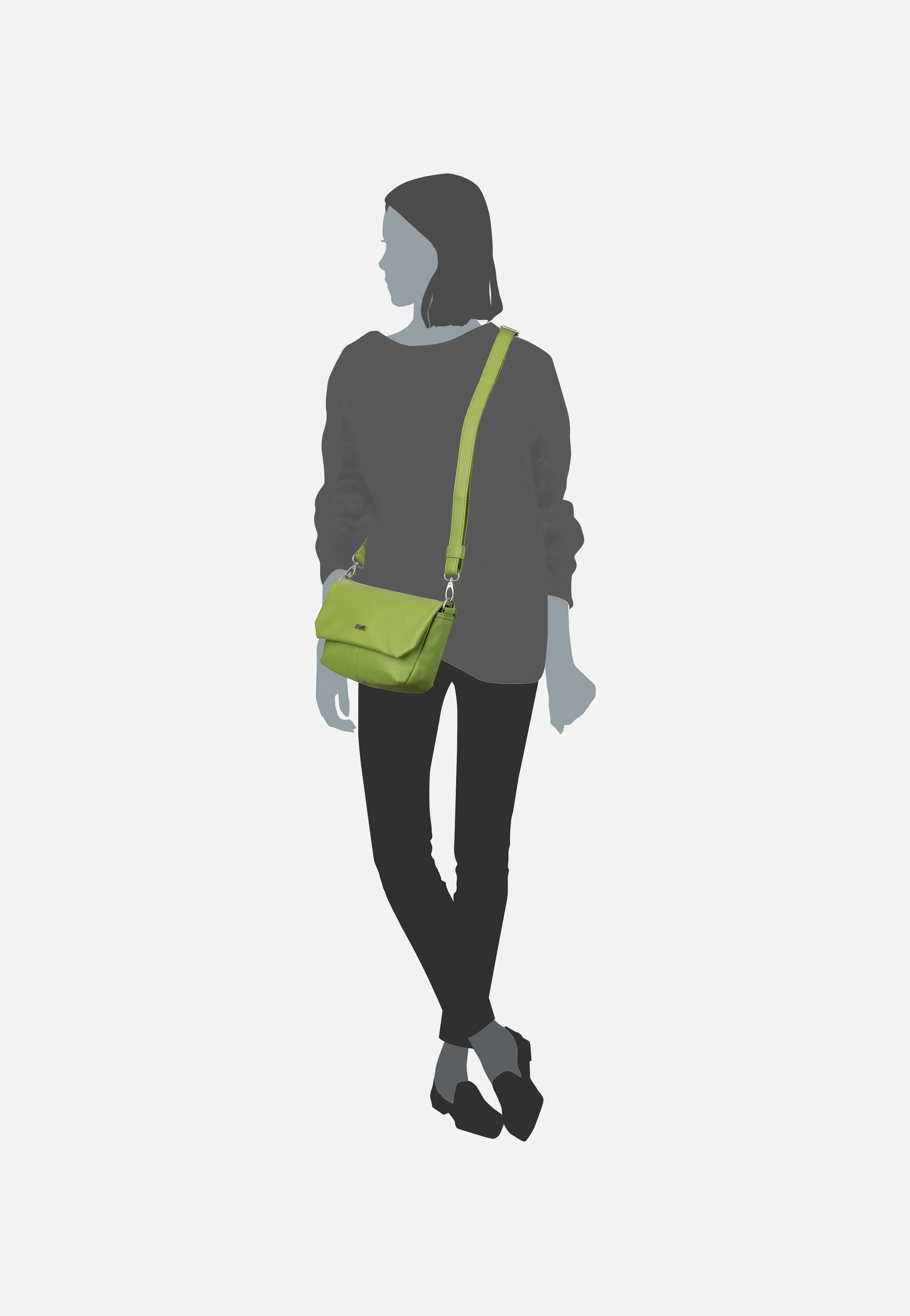 Mademoiselle M40 Kiwi - Crossbody Bag - Image 6