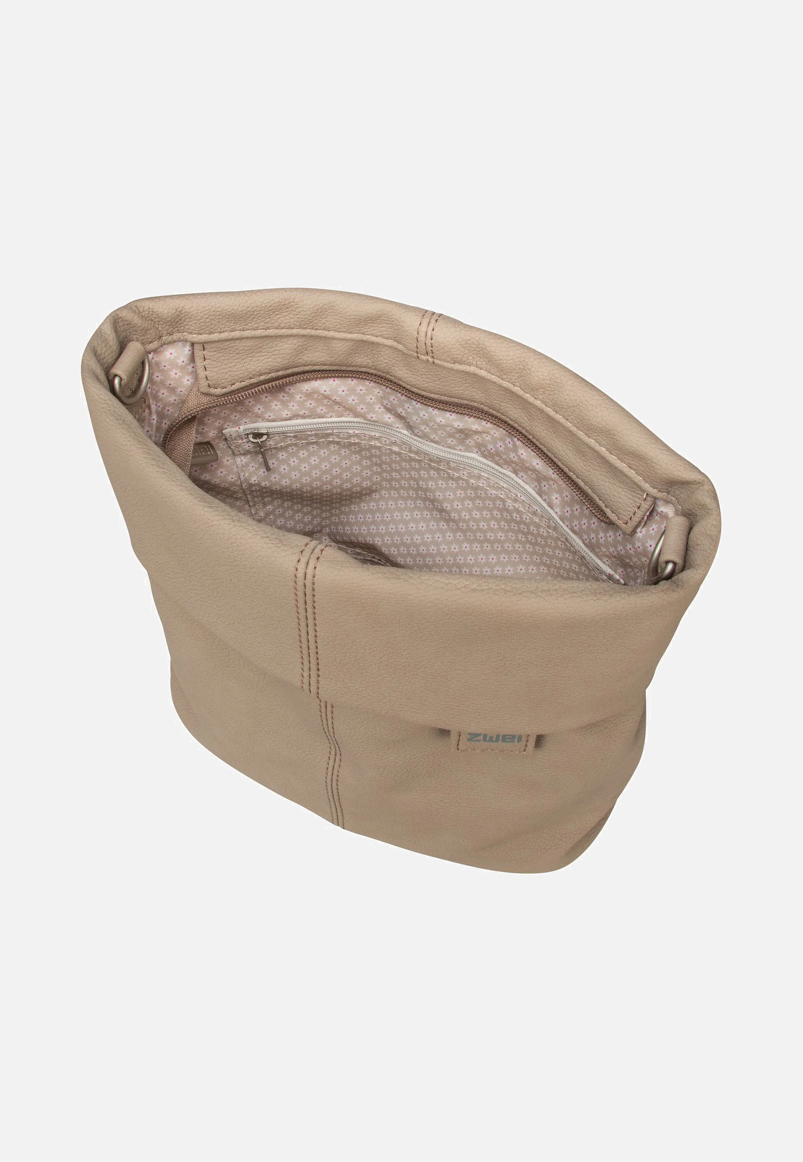 Mademoiselle M8 Nubuk/Cappucino - Beuteltasche - Image 3