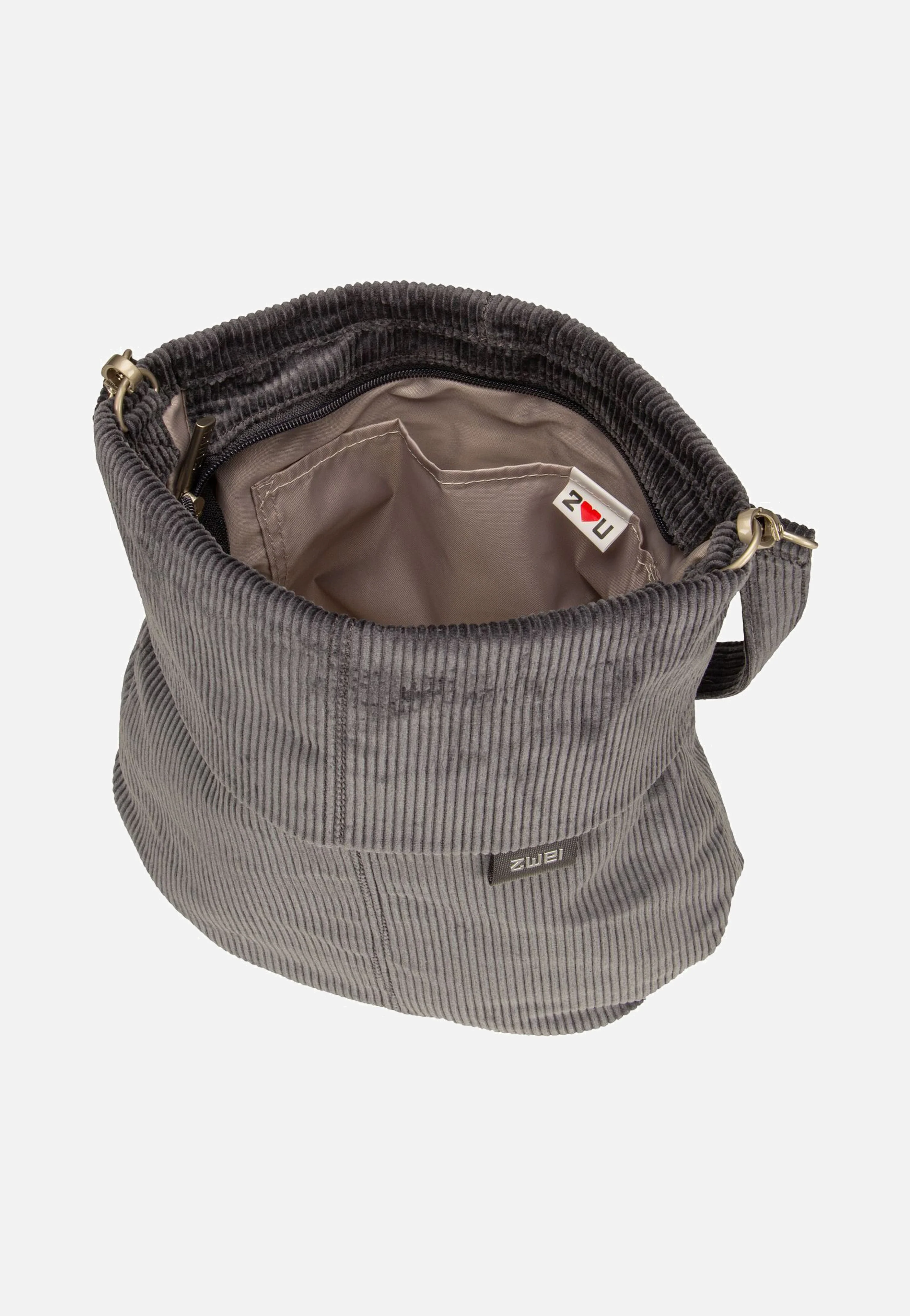 Mademoiselle M90 Cord/Polar - Hobo Bag - Image 4