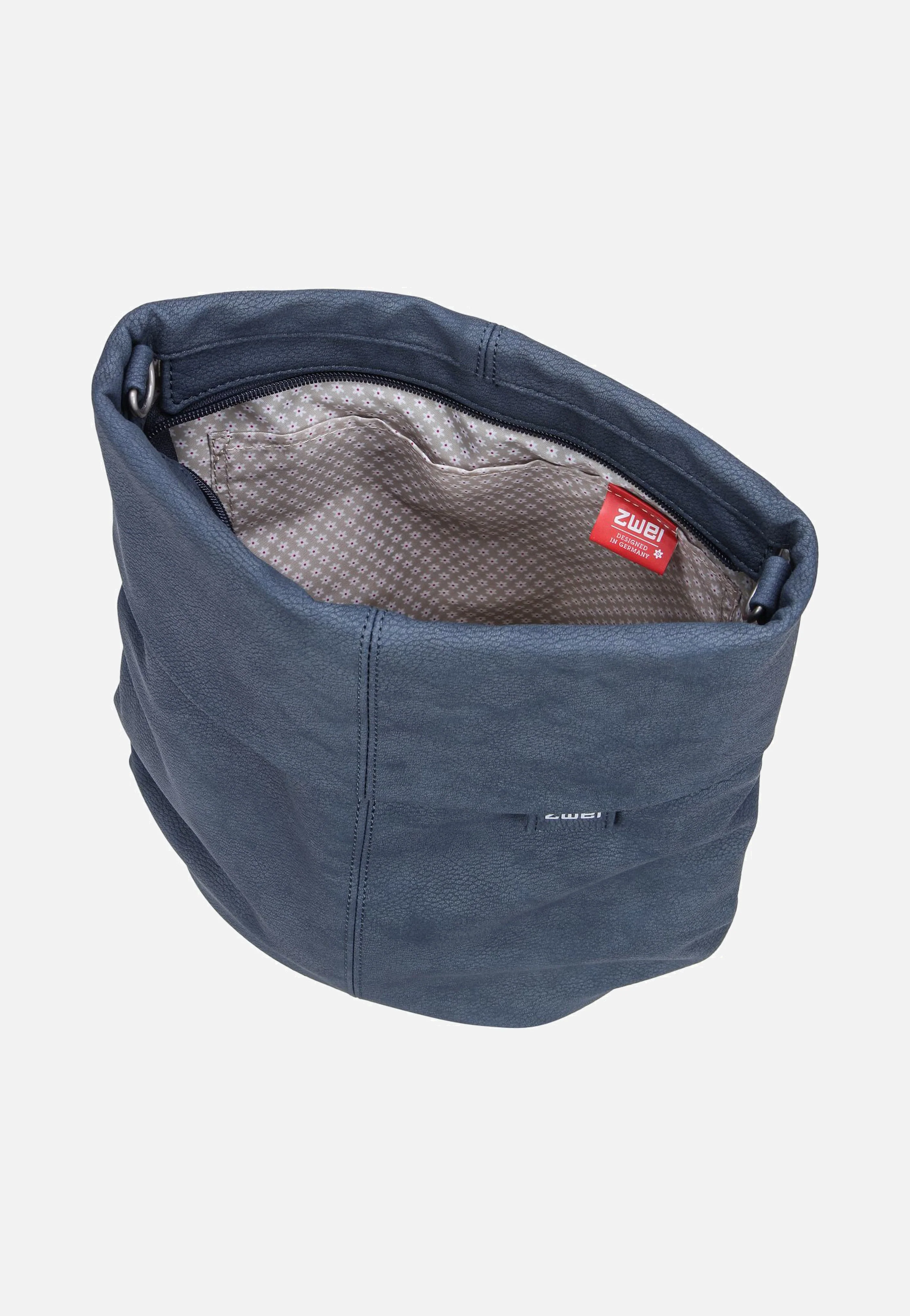 Mademoiselle M90 Nubuk/Blue - Hobo Bag - Image 3