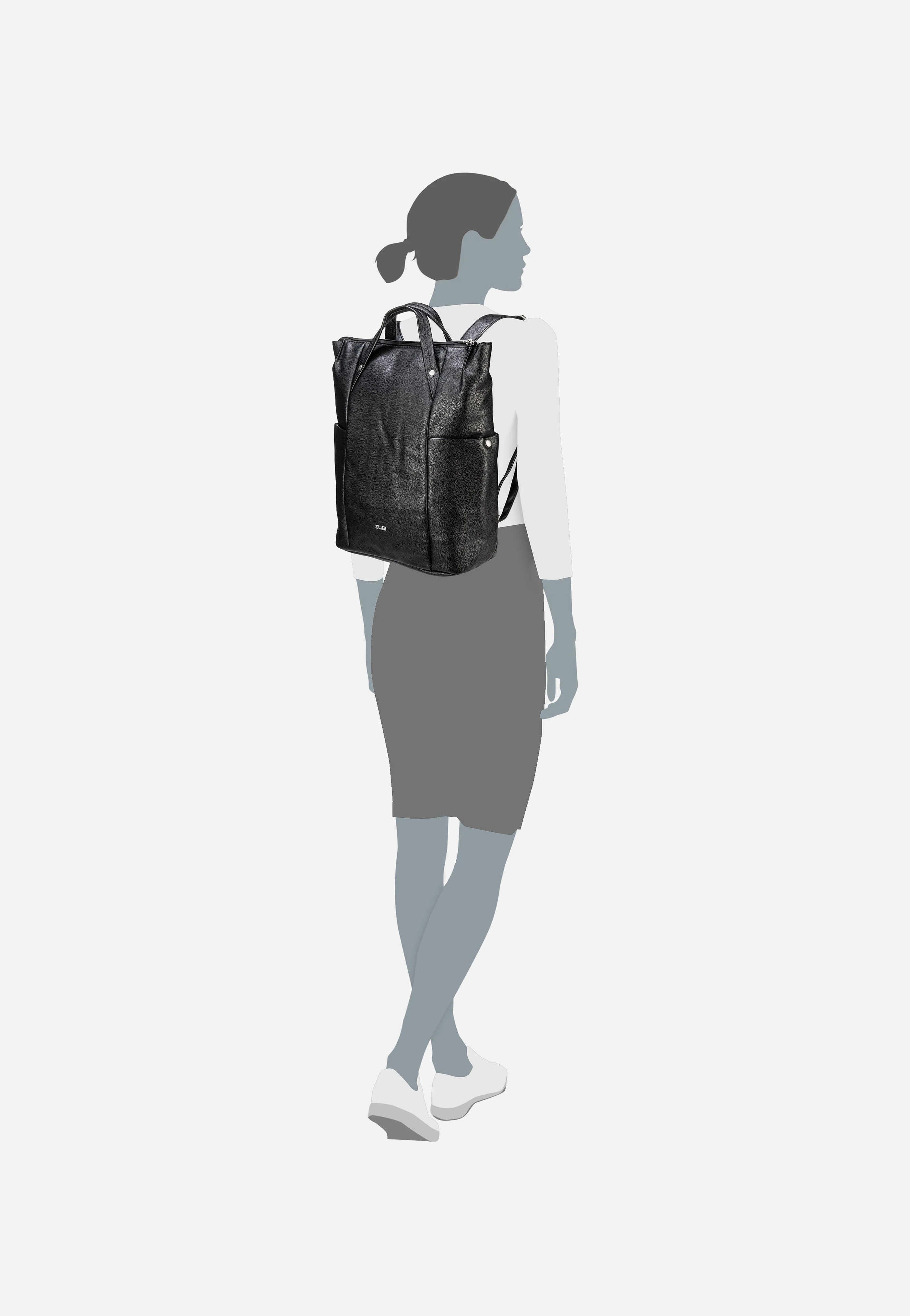 Pia PIR150 Black - Rucksack - Image 8