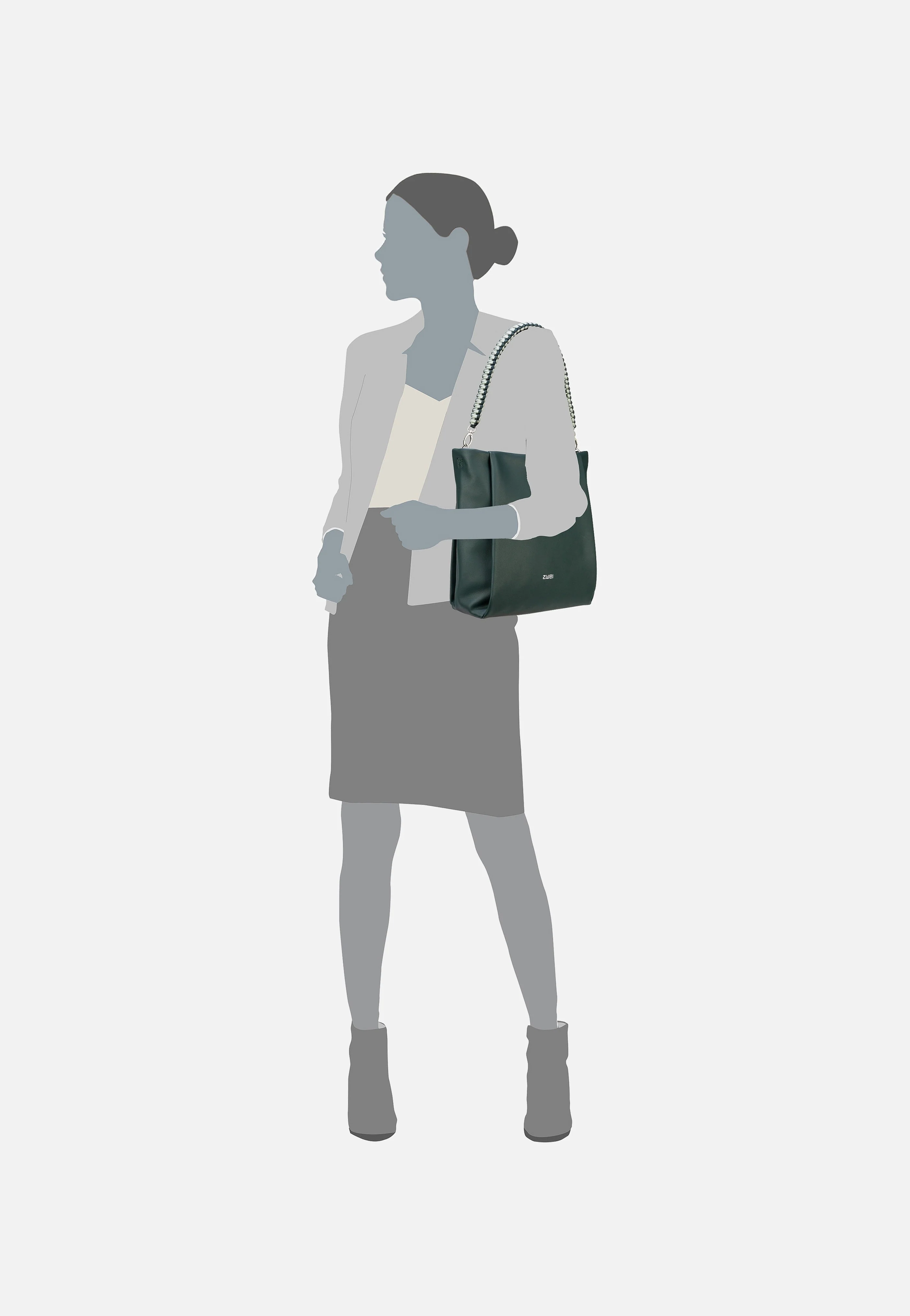 Yuna YU120 Pine - Hobo Bag - Image 7